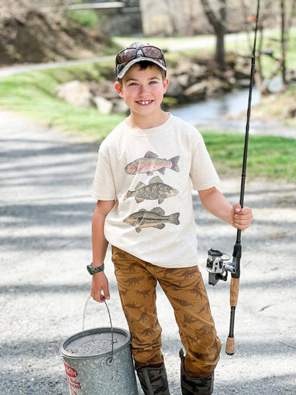 Three Fish Tee