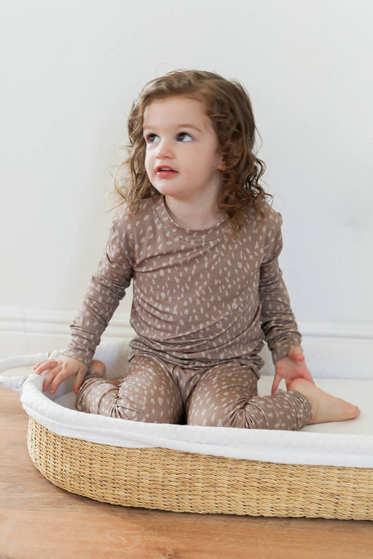 Bamboo Pj Set - Fawn