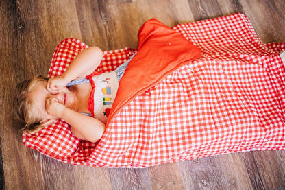 Nap Mat - Red Gingham